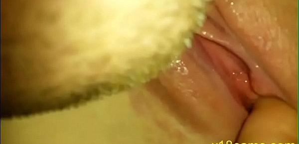  Nasses Teen Geleckt Und Reingespritzt POV Cum In Teen